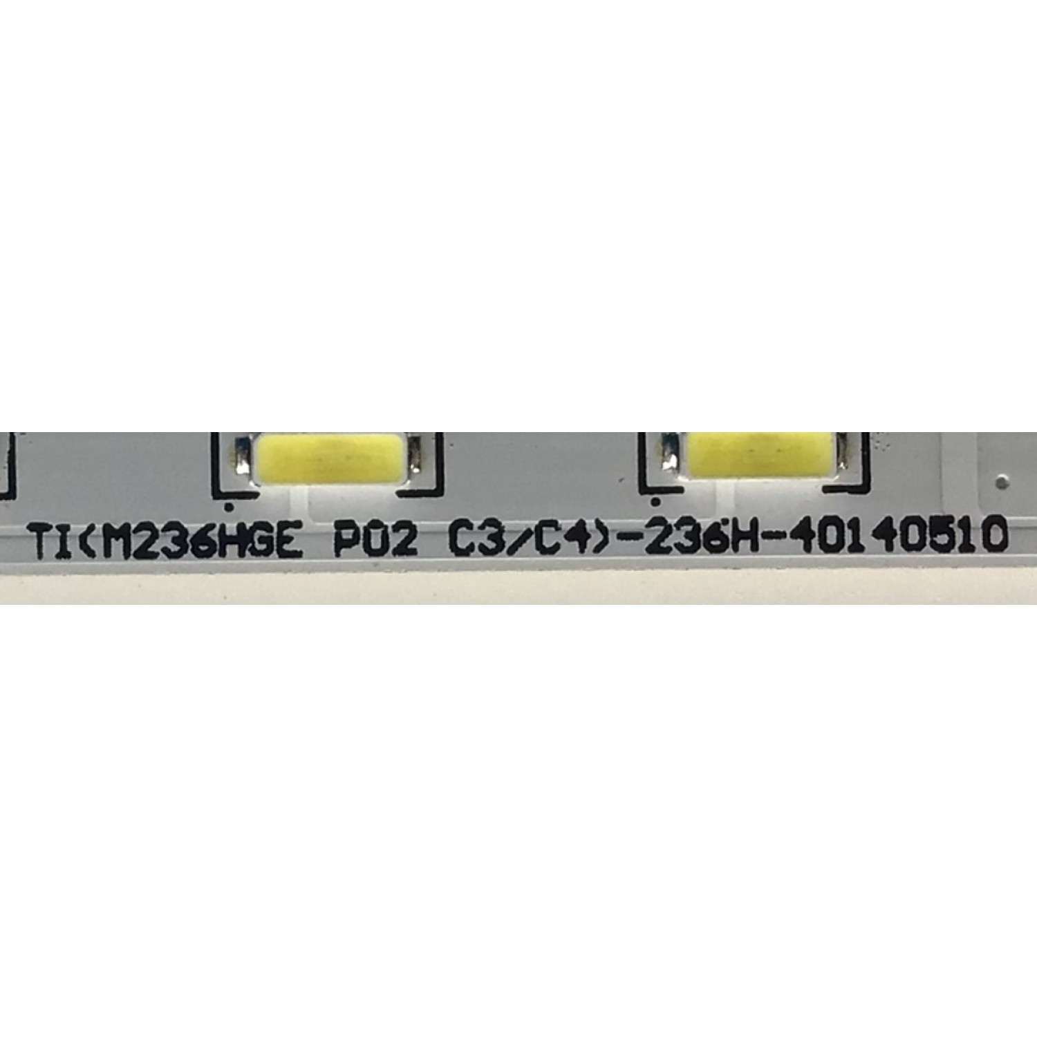 TIRA DE LED PARA TV VIZIO / NUMERO DE PARTE 40140510 / TI(M236HGE P02 C3/C4)-236H-40140510 / MODELO D24HN-E1 LTTUVSKT - Imagen 2